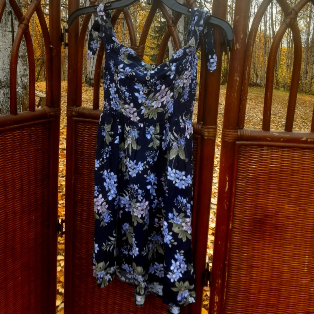 🍀3/15 American Eagle Outfitters Girls Floral Dress
